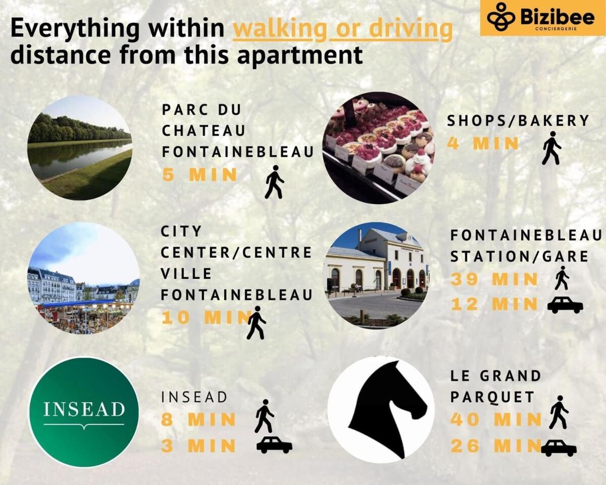Palm House Sauna City Center Ideal Insead Fontainebleau Luaran gambar